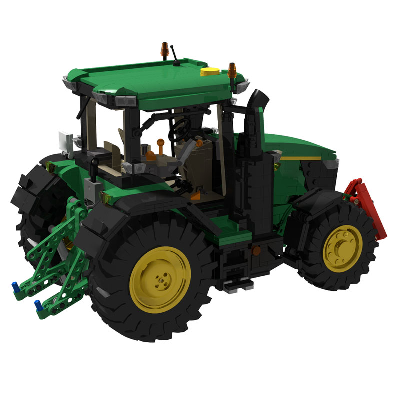 Urban Farming Is - نموذج جرار زراعي حضري MOC-231420 مكون