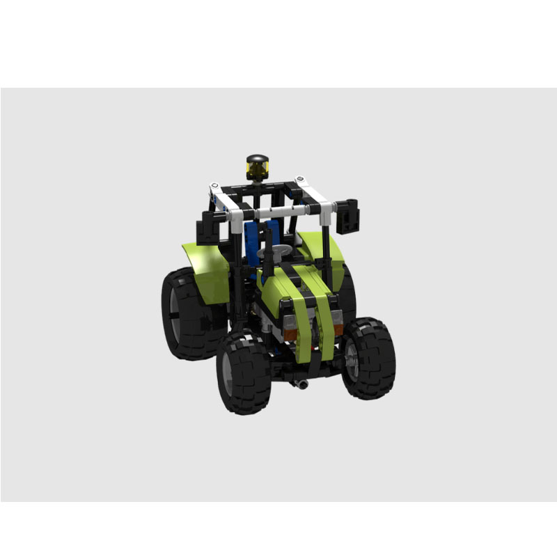 Urban Farming Is - MOC-46194 نموذج مكعبات بناء جرار زراعي
