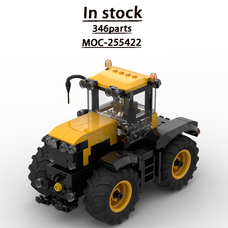 Urban Farming Is - نموذج جرار زراعي حضري MOC-255422 مكون