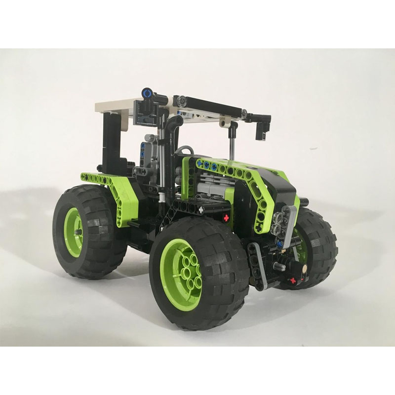 Urban Farming Is - نموذج جرار زراعي حضري MOC-97333 مكون