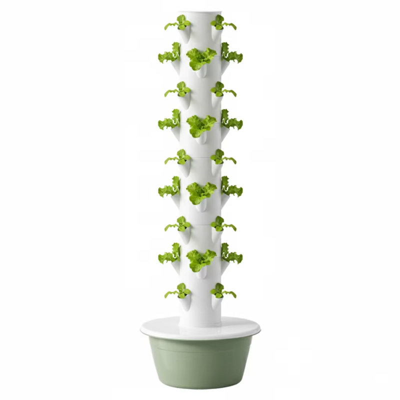 نظام زراعة عمودي هيدروبوني بـ  - مراجعة Hydroponic Tower Planter وسعره