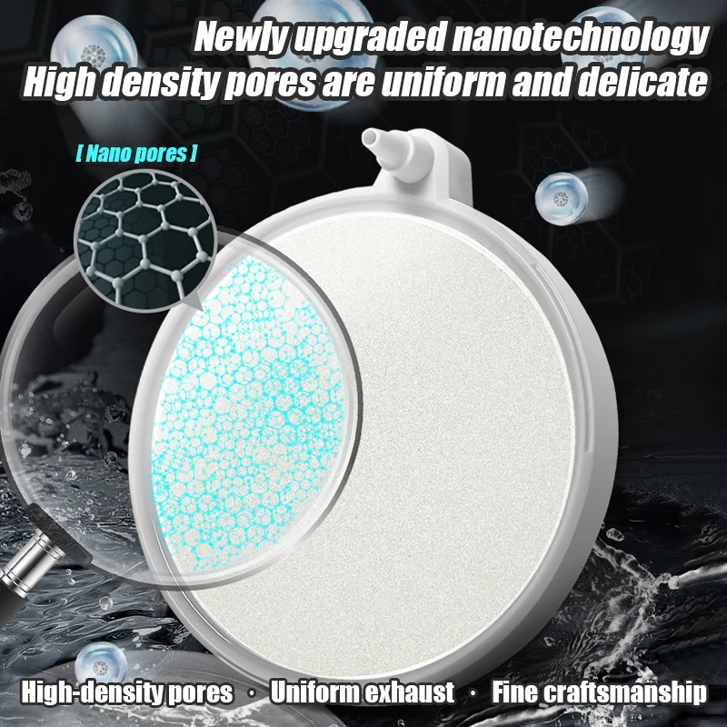 حجر هواء نانو ديسك لتوفير الأك - مراجعة Air Stone Diffuser وسعره