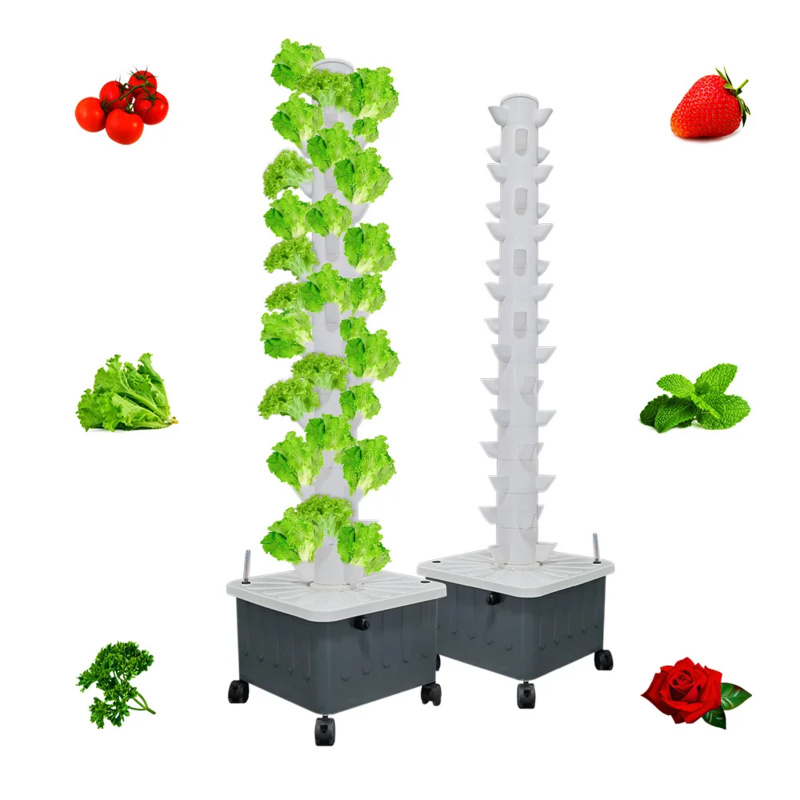 حديقة المنزل برج الزراعة المائ - مراجعة Hydroponic Tower Planter وسعره