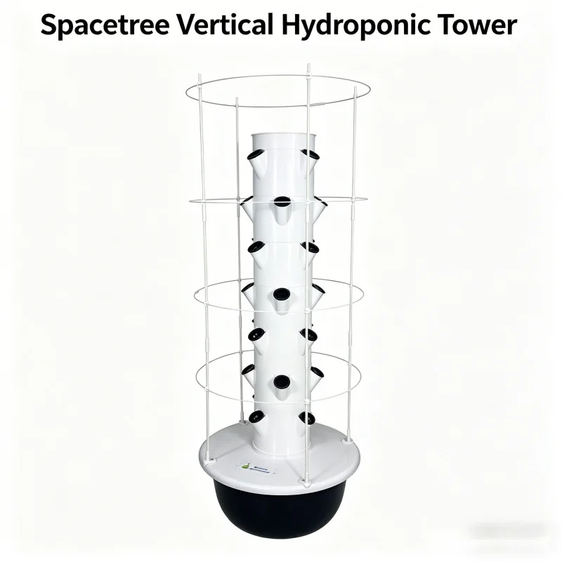 نظام حديقة عمودية ذكية للزراعة - مراجعة Hydroponic Tower Planter وسعره